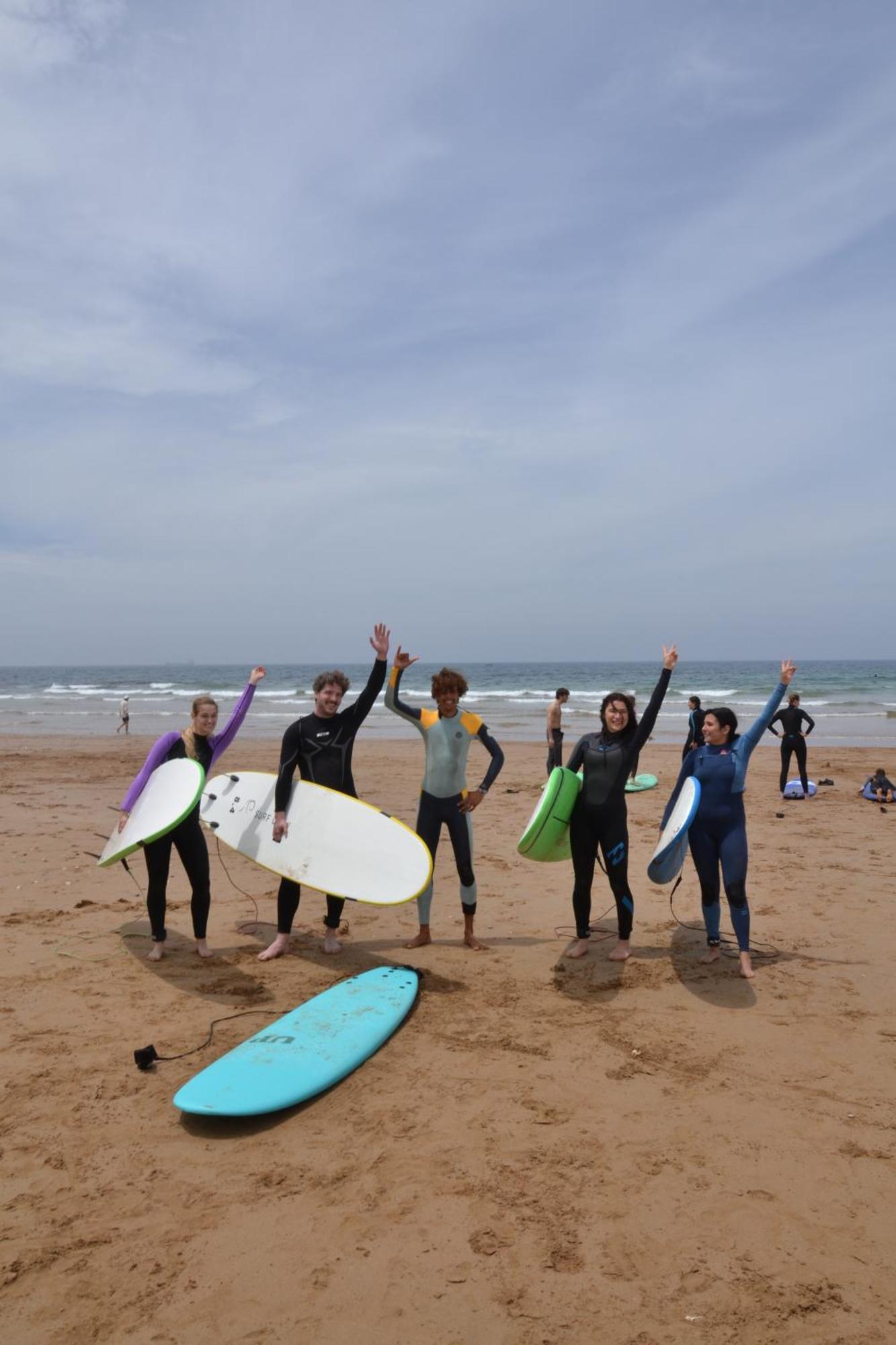 A Pousada Playa Del Sol Surf House Tamraght Exterior foto
